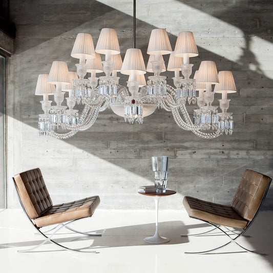 Buy Authentic Baccarat Baccarat Ellipse Chandelier (16L) Lighting - FormFluent Sydney Australia