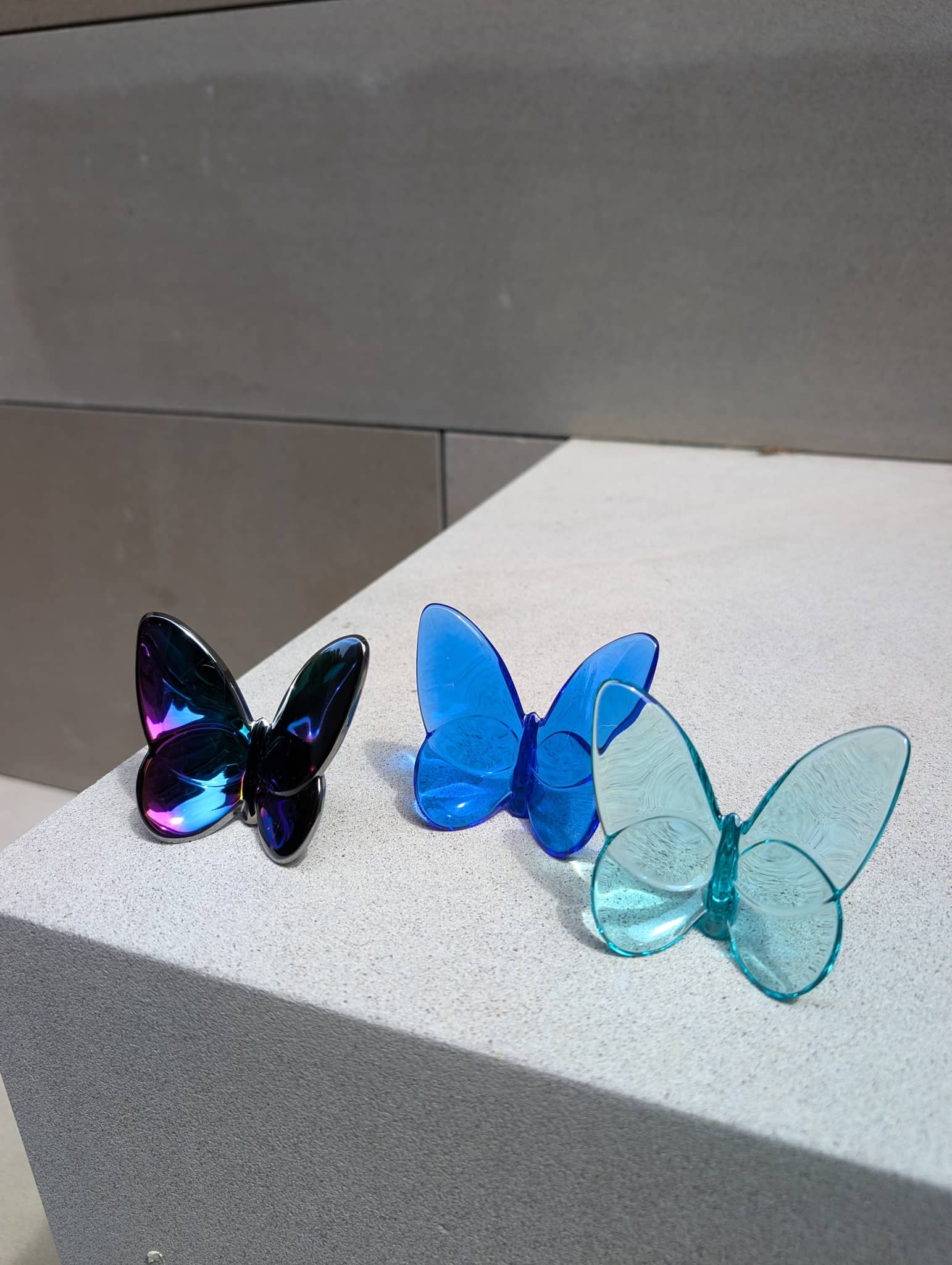 Baccarat Lucky Butterfly Blue Crystal | Formfluent – FormFluent