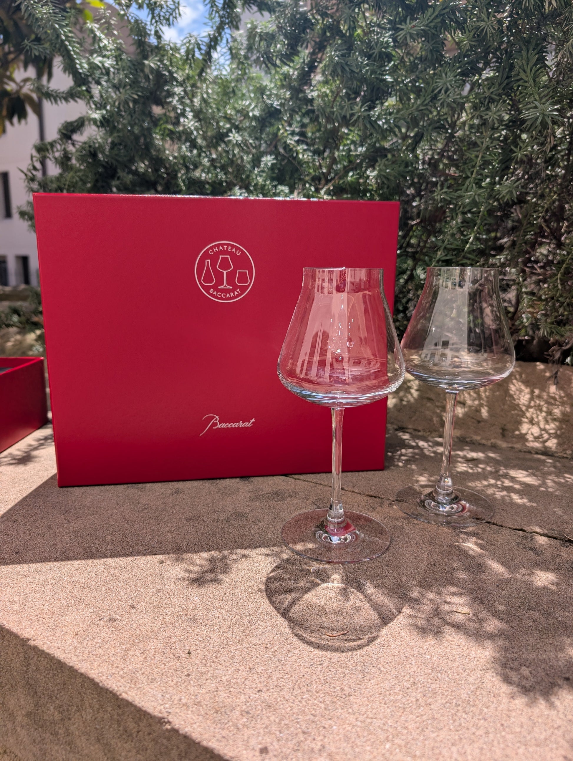 Buy Authentic Baccarat Baccarat Château Baccarat White and Red Wine Tasting Glasses Barware - FormFluent Sydney Australia