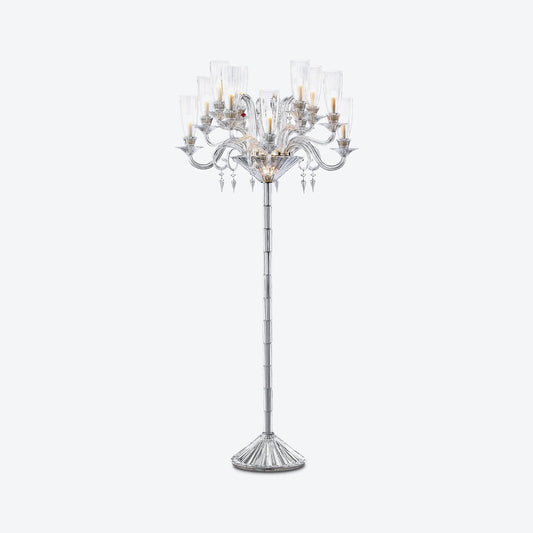 Baccarat Mille Nuits Candelabra Hurricane Shades (12L) 12 Lights Floor Lamp