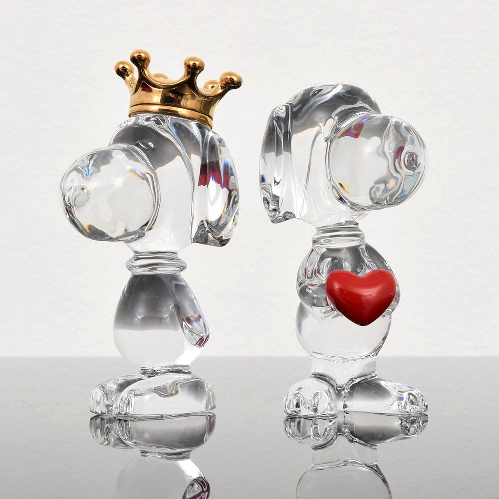 Baccarat Official Crystal Snoopy © 2025 Peanuts Worldwide LLC.