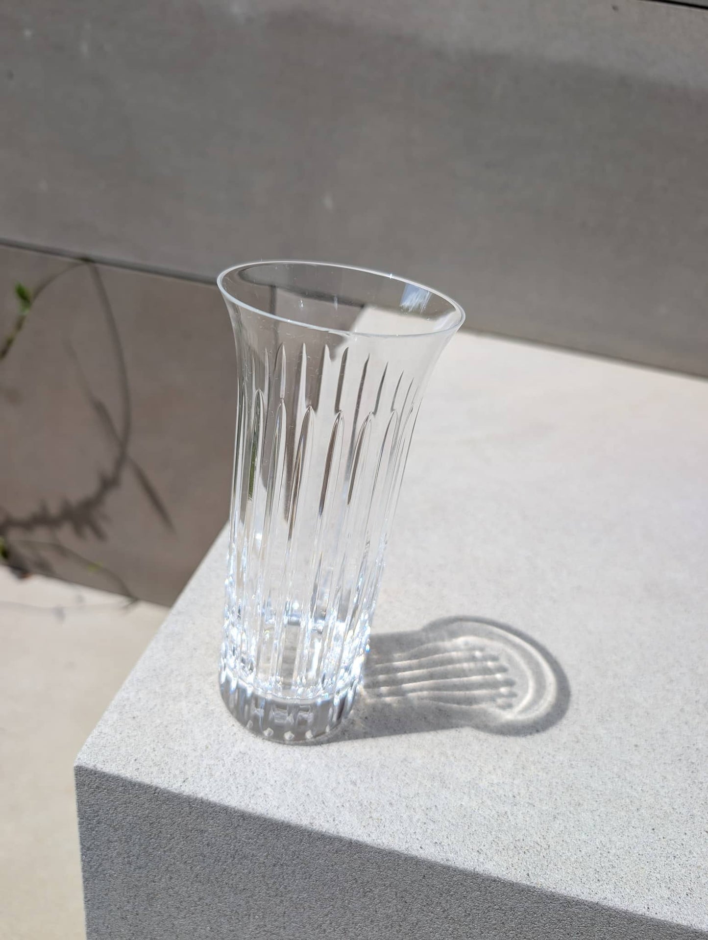 Baccarat Flora Bud Vase