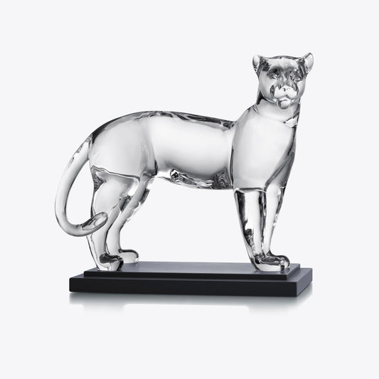 Baccarat Baccarat Large Panther Sculpture Limited Edition Sculpture - FormFluent Sydney Australia