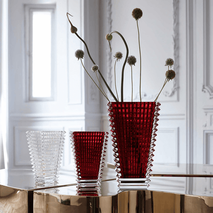 Baccarat Eye Oval Vase XL Red Vase by  Baccarat at   FormFluent Sydney, Australia