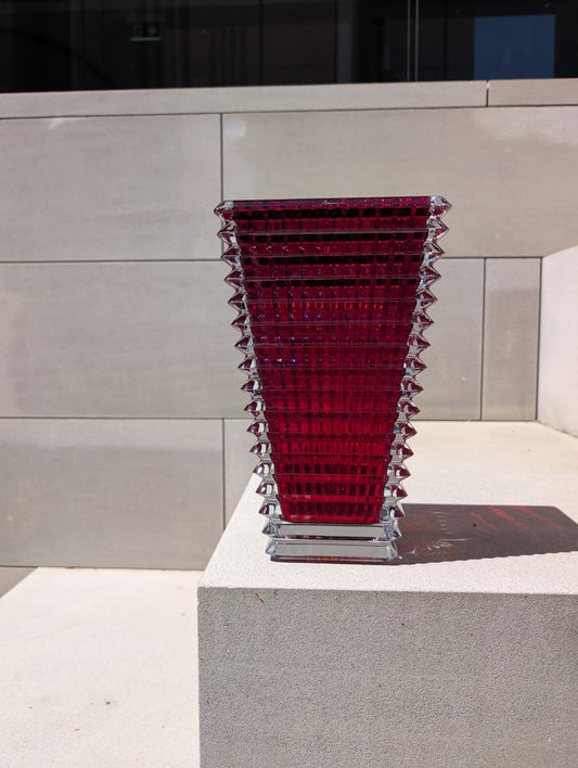  Baccarat Eye Rectangular Vase Large Blue Crystal Vase by Baccarat at  FormFluent