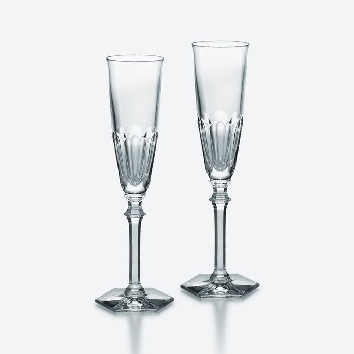 Baccarat Harcourt Eve Flutes Set of 2 Glassware - FormFluent Sydney Australia