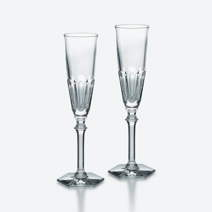Baccarat Harcourt Eve Champagne Flutes Set of 2 - Clear Glassware by  Baccarat at   FormFluent Sydney, Australia