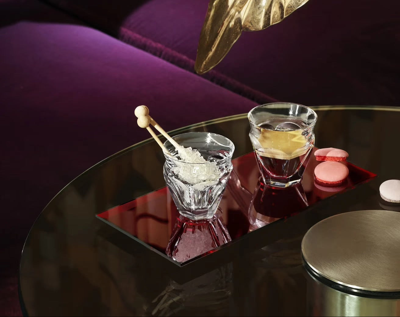  Baccarat Harcourt Coffee Set Coffee cup & saucer by Baccarat at  FormFluent