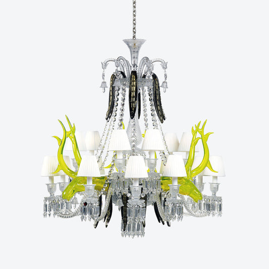 Baccarat Baccarat Étrange Zénith Deers Chandelier (15L) Lighting - FormFluent Sydney Australia
