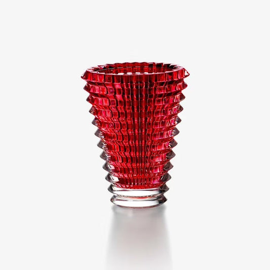  Baccarat Eye Oval Vase Small Red Crystal Vase by Baccarat at  FormFluent