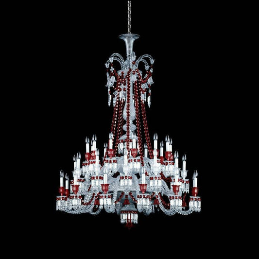 Baccarat Zénith Chandelier Red (36L) - FormFluent