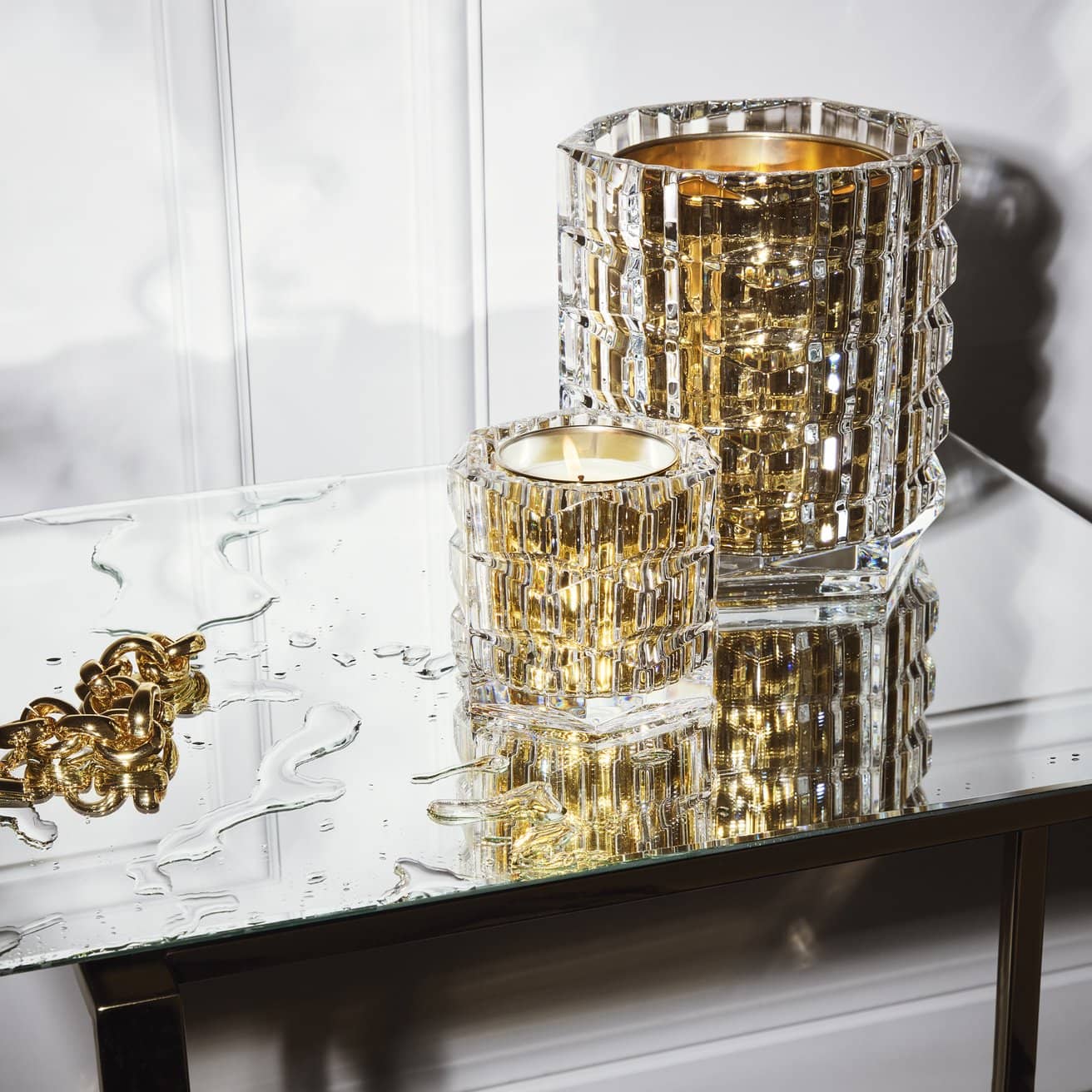 Baccarat Crystal Louxor Votives Medium | FormFluent
