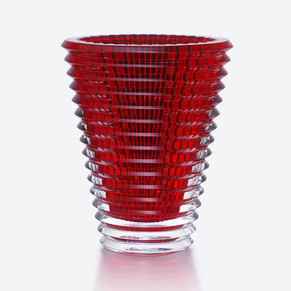 Baccarat Eye Oval Vase XL Red Vase by  Baccarat at   FormFluent Sydney, Australia