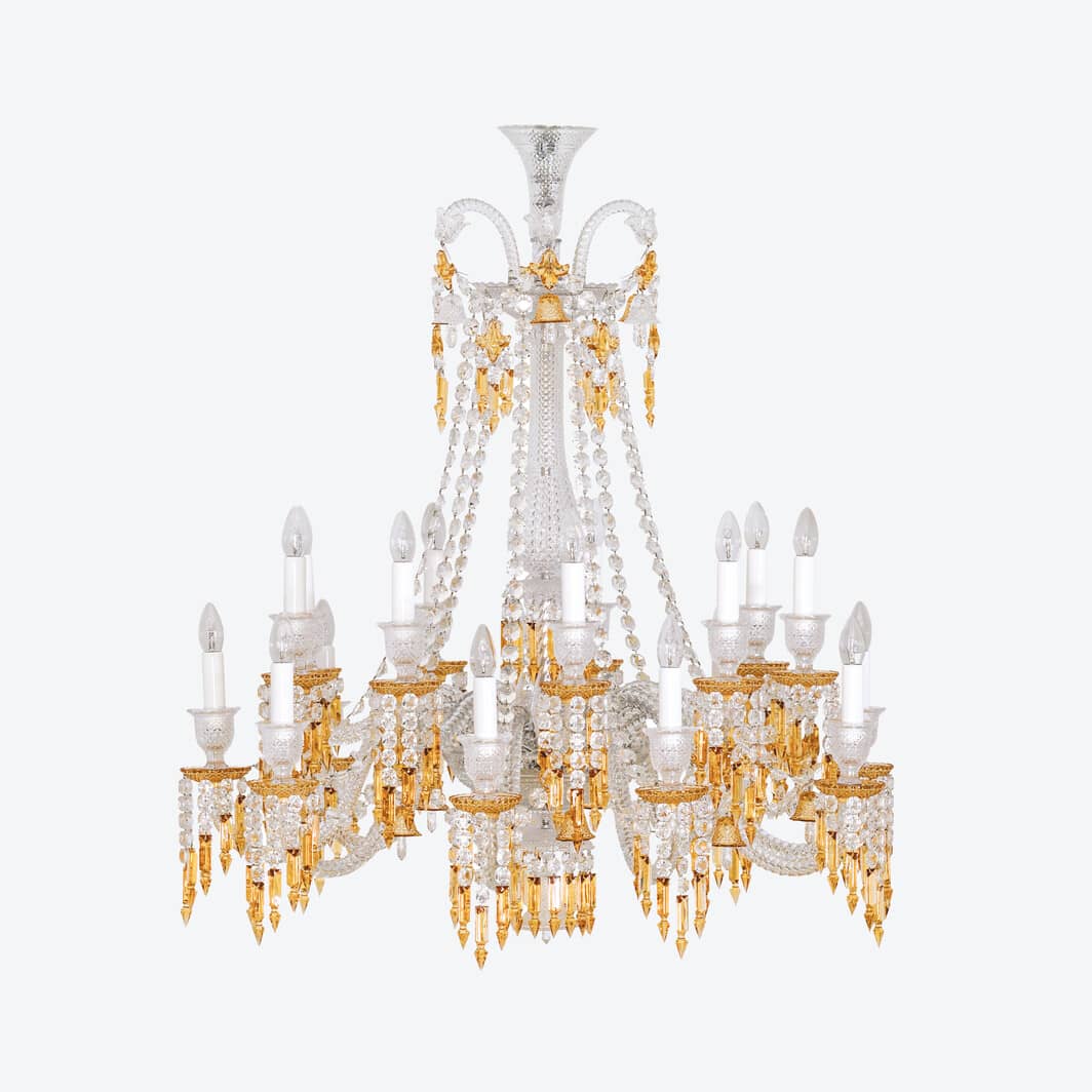 Baccarat Zénith Charleston Chandelier Short (18L) - FormFluent