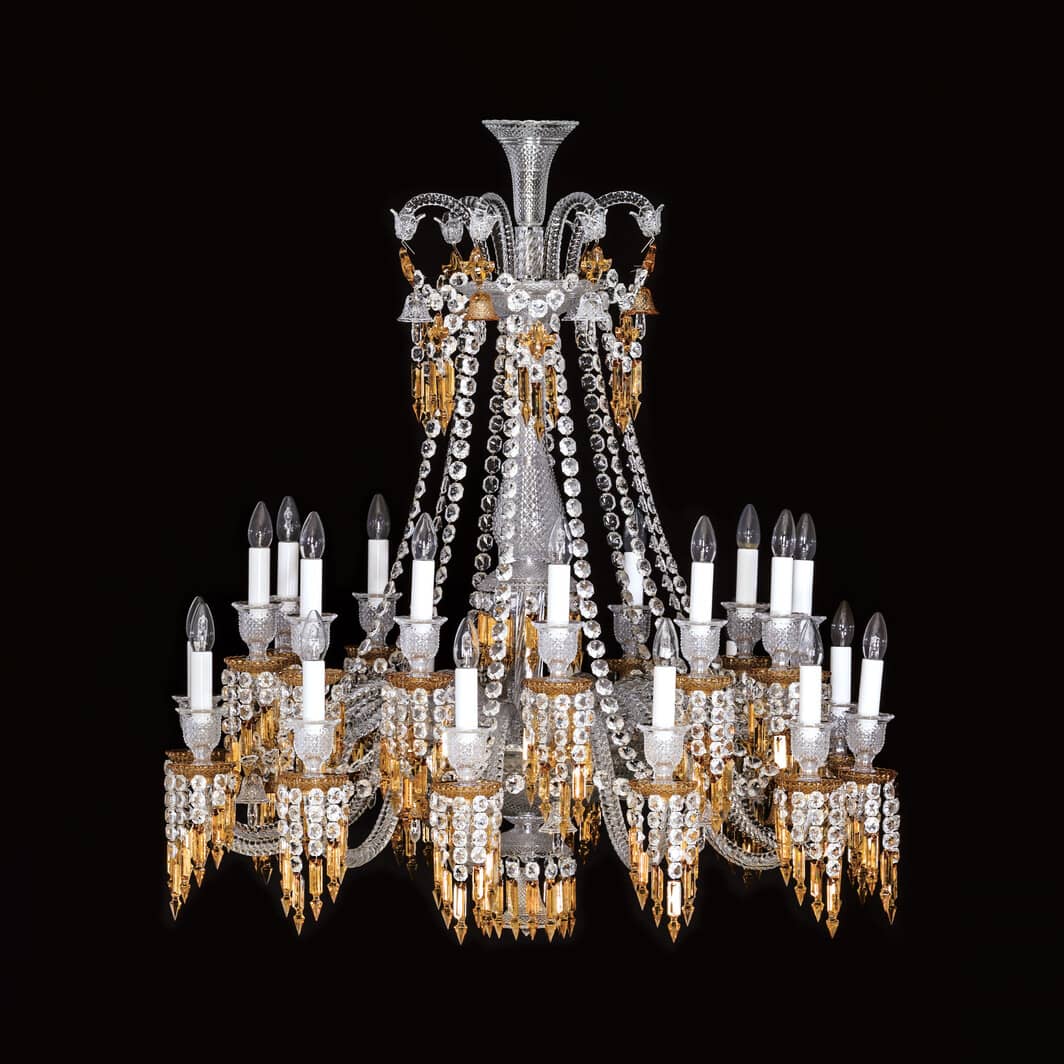 Baccarat Zénith Charleston Chandelier Short (24L) - FormFluent