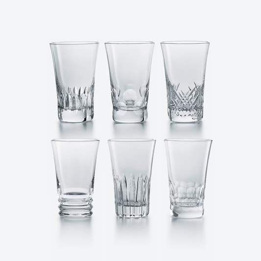 Buy Authentic Baccarat Baccarat Everyday Grande Highballs (Set of 6) Glassware - FormFluent Sydney Australia