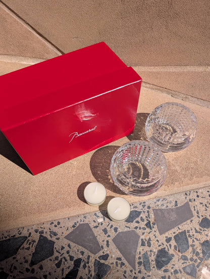Baccarat Eye Votive Clear (Set of 2) Votive by  Baccarat at   FormFluent Sydney, Australia
