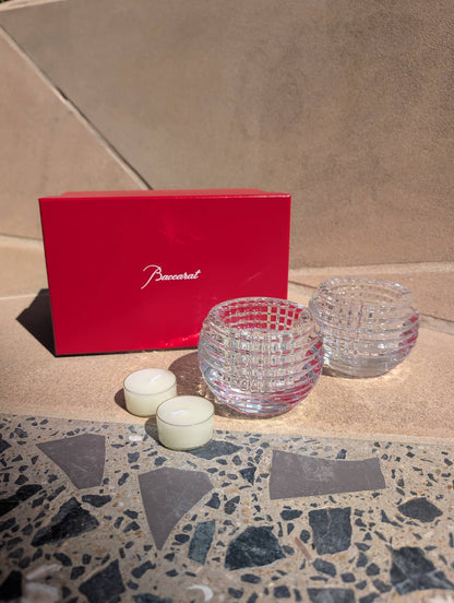 Baccarat Eye Votive Clear (Set of 2) Votive by  Baccarat at   FormFluent Sydney, Australia