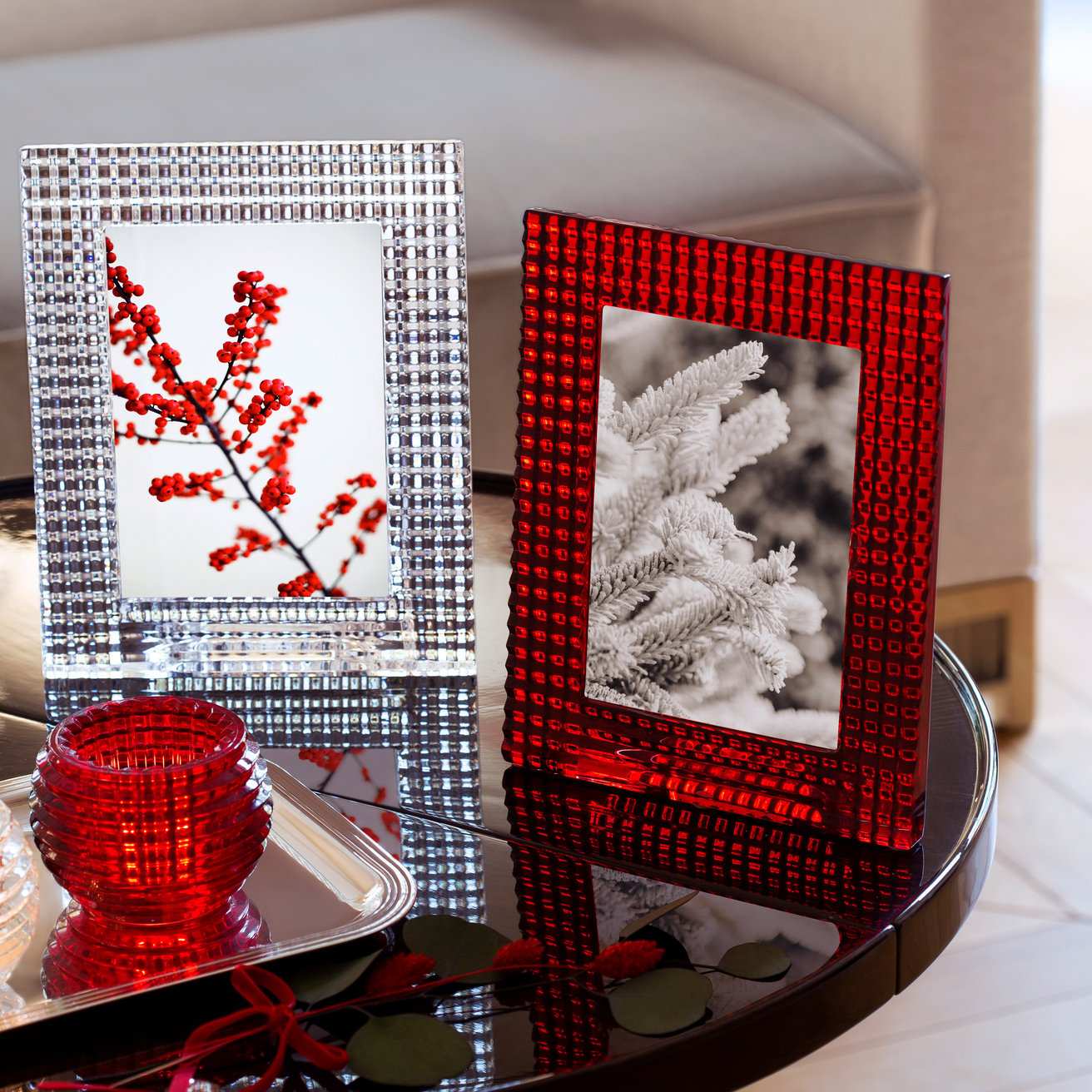Baccarat Baccarat Eye Votive Red (Set of 2)  - FormFluent Sydney Australia