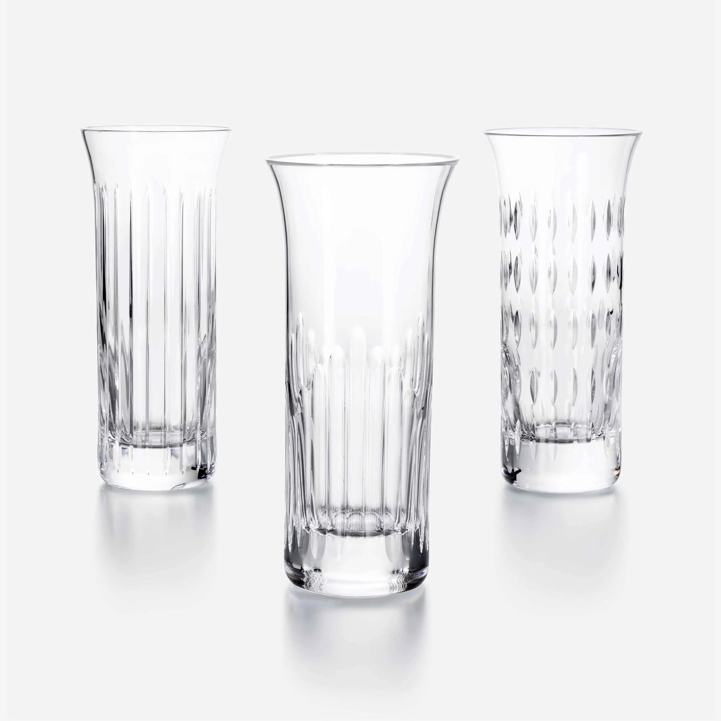 Baccarat Flora Bud Vases Set (Set of 3)