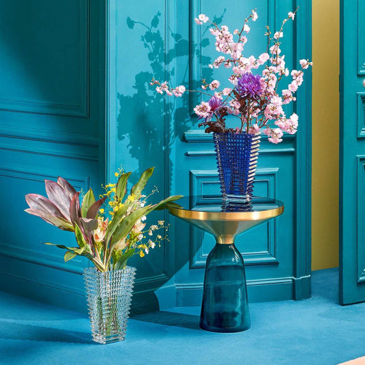  Baccarat Eye Rectangular Vase Large Blue Crystal Vase by Baccarat at  FormFluent