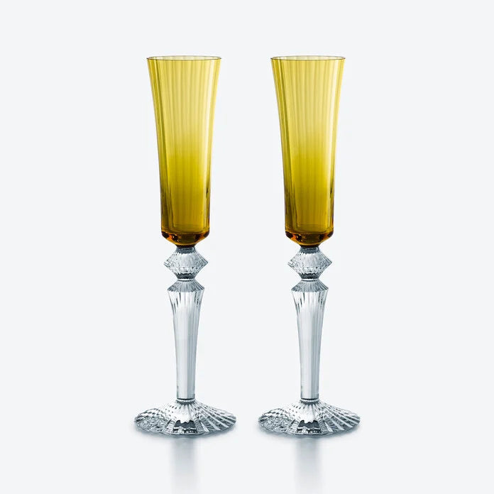 Baccarat Mille Nuits Flutissimo Flutes Colour Crystal (Set of 2)