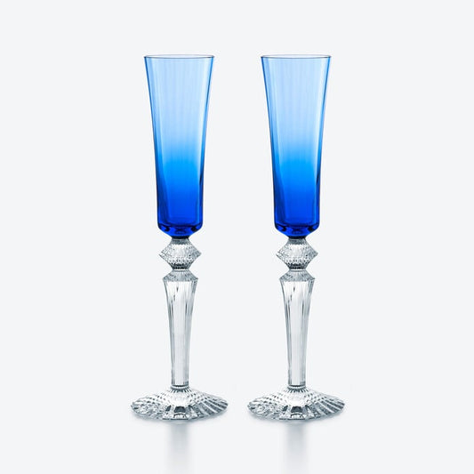 Mille Nuits Flutissimo Flutes Colour Crystal (Set of 2)
