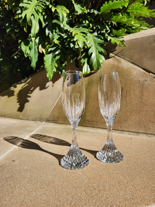 Baccarat Masséna Champagne Flutes (Set of 2) - FormFluent