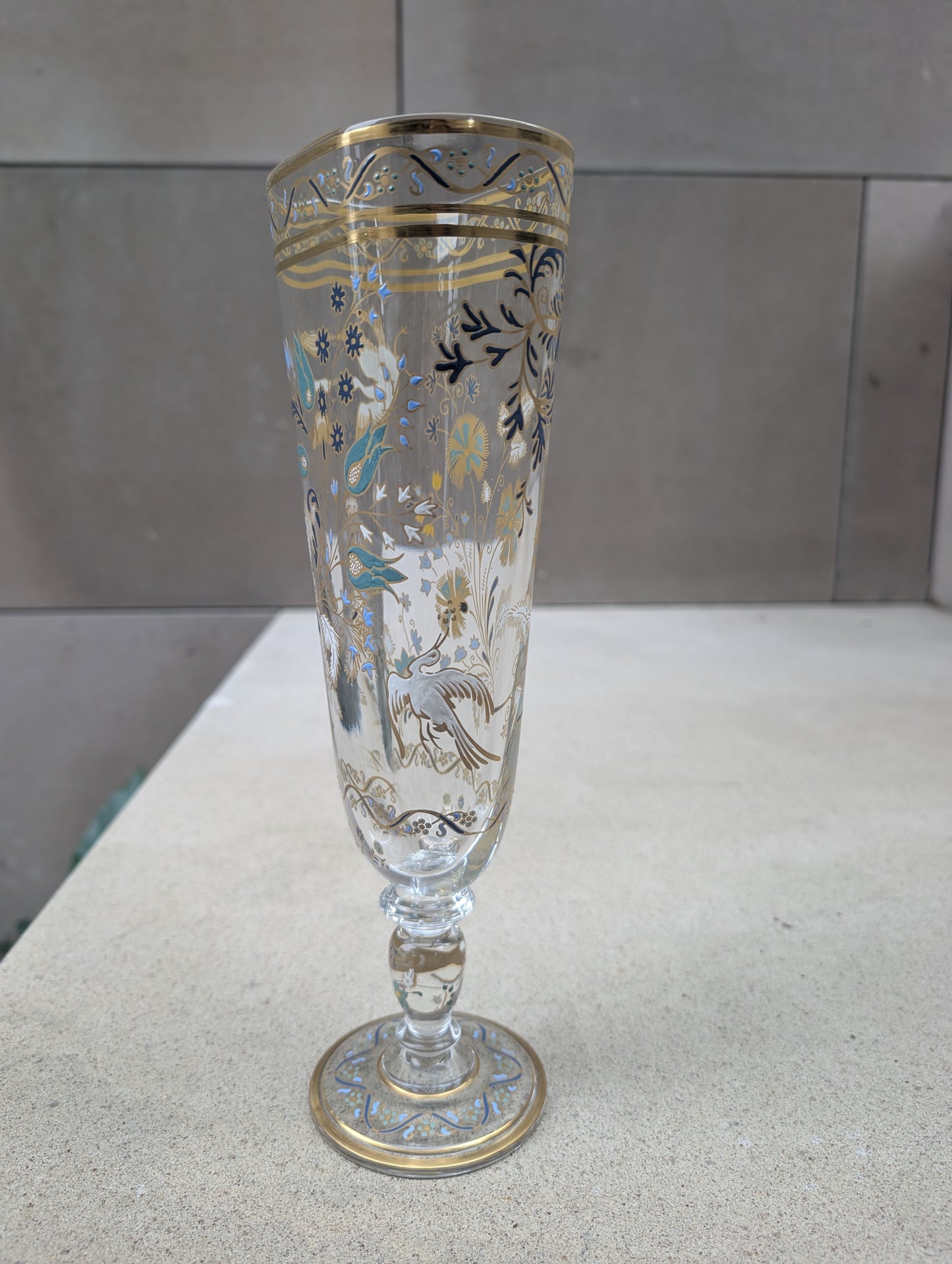 Baccarat Vase Les Oies Célestes Limited Edition - Haute Couture