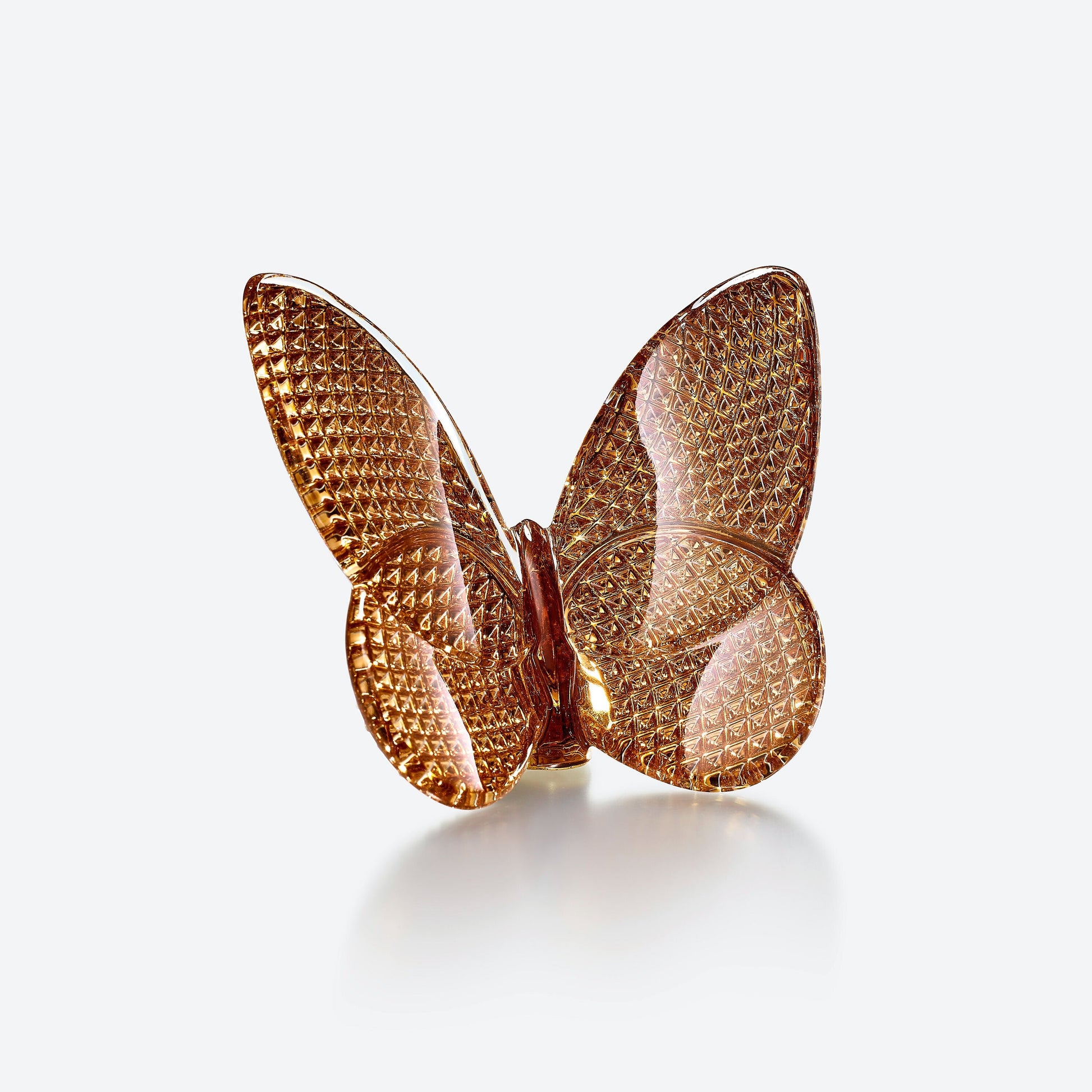 Buy Authentic Baccarat Baccarat Diamond Lucky Butterfly Gold Crystal Sculpture - FormFluent Sydney Australia