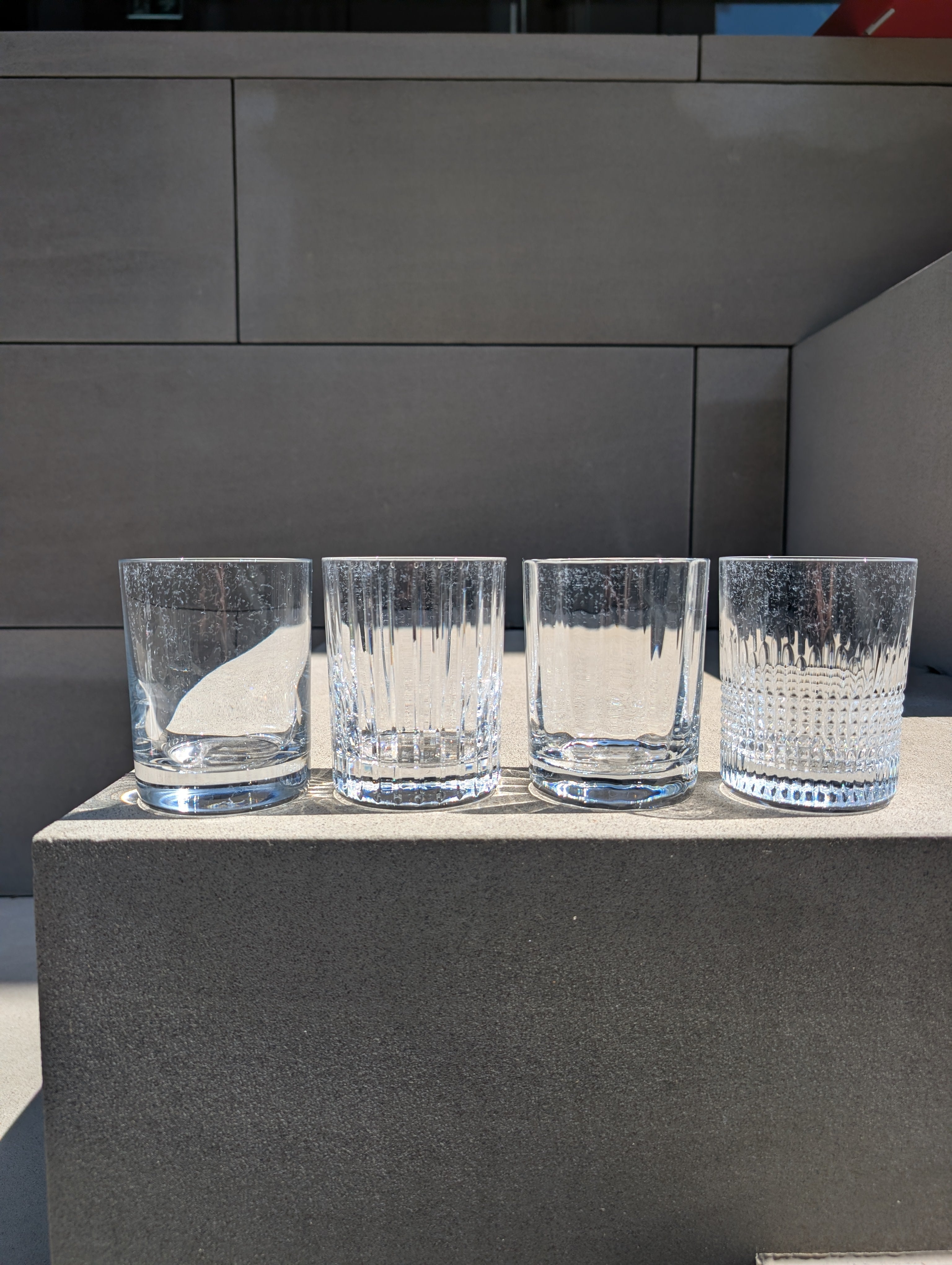 Baccarat Crystal 4 Elements Tumblers Set | Formfluent