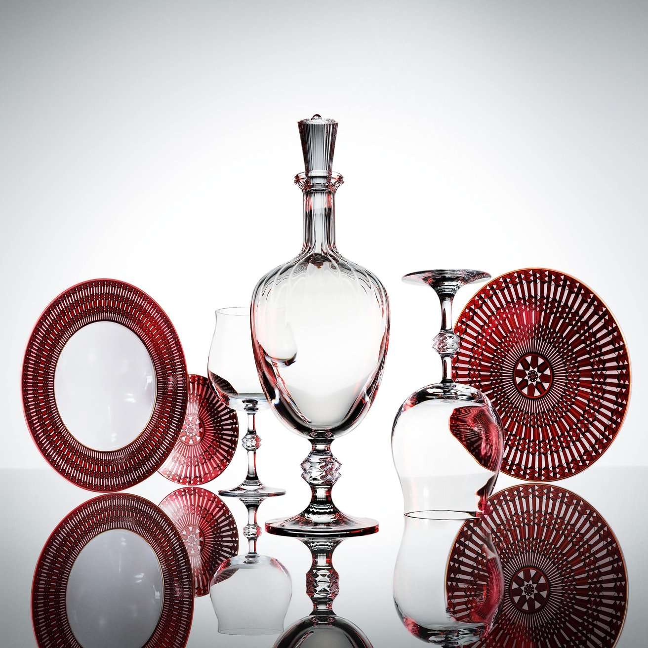 Baccarat Baccarat Passion Collection by Jean-Charles Boisset Champagne Glasses (Set of 2) Barware - FormFluent Sydney Australia