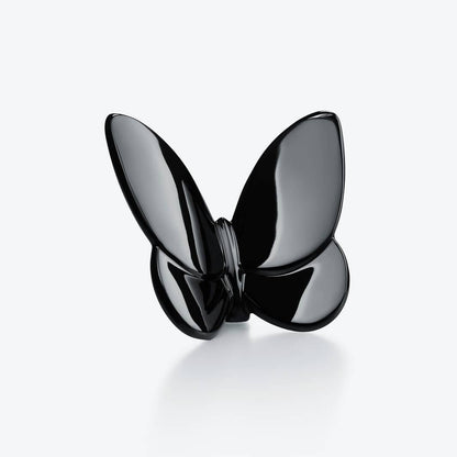 Baccarat Lucky Butterfly Black Crystal Sculpture by  Baccarat at   FormFluent Sydney, Australia