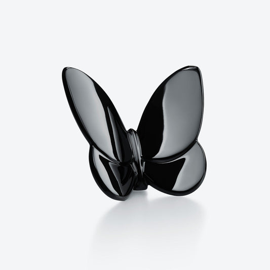  Baccarat Lucky Butterfly Black Crystal Sculpture by Baccarat at  FormFluent