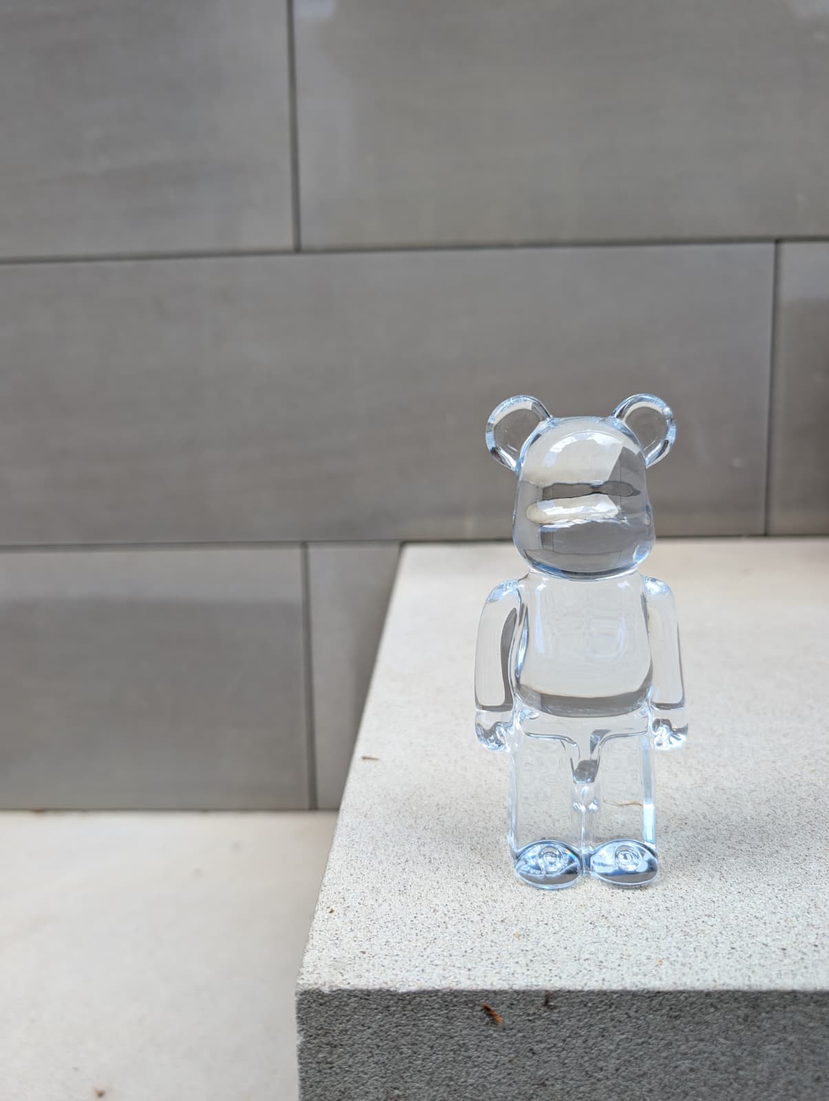  Baccarat Bearbrick Figurine Sculpture by Baccarat at  FormFluent
