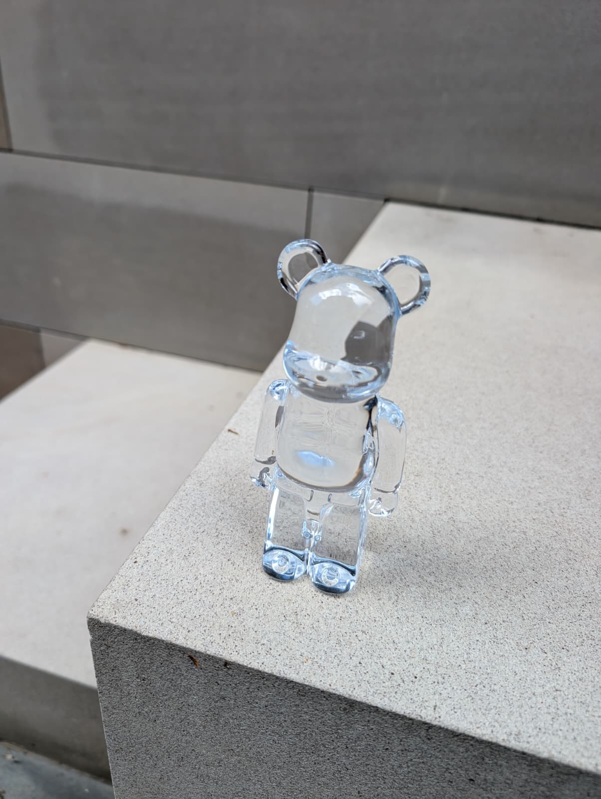  Baccarat Bearbrick Figurine Sculpture by Baccarat at  FormFluent