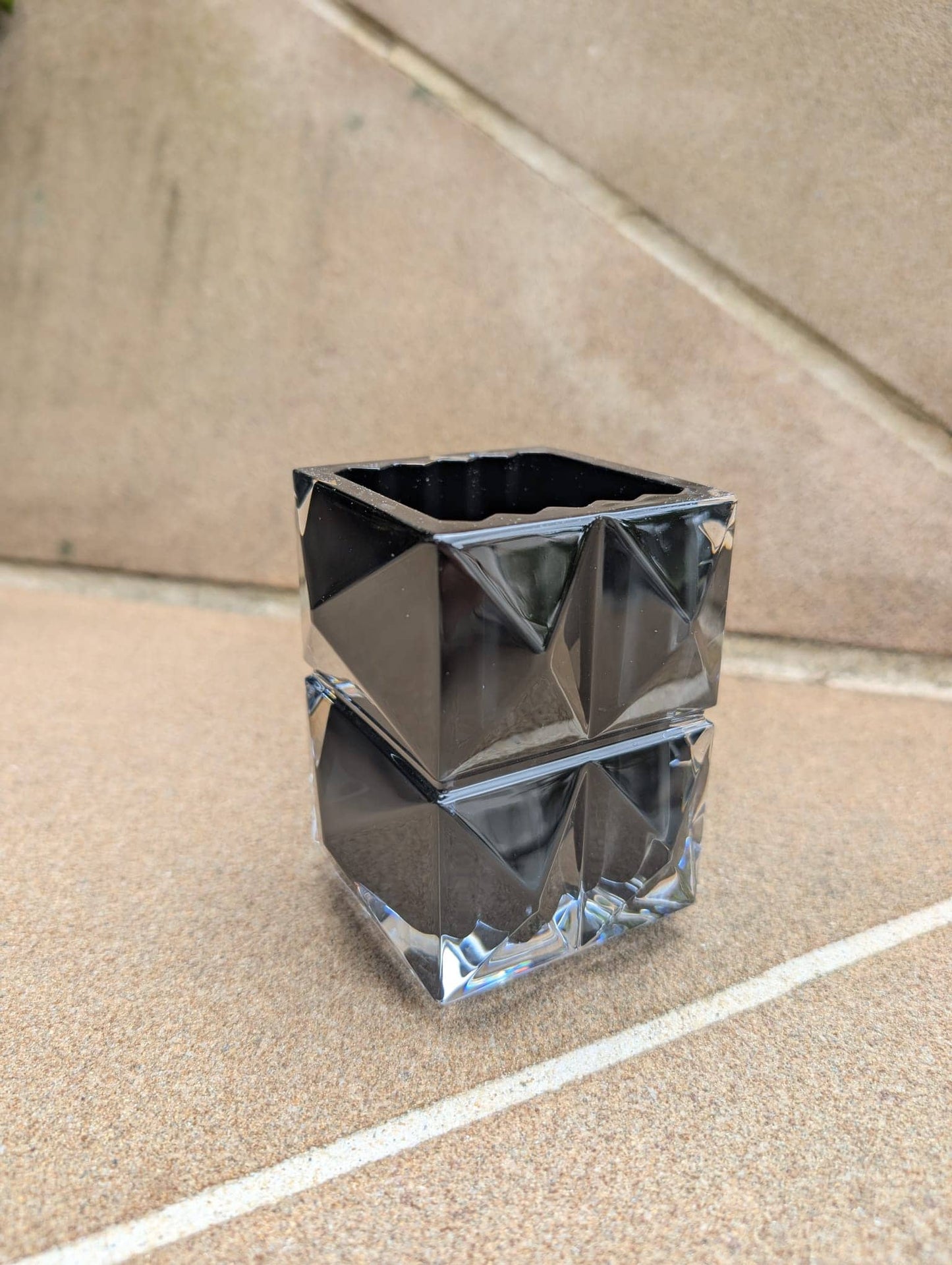 Baccarat Louxor Pencil Holder Black Vase by Baccarat at  FormFluent Sydney, Australia