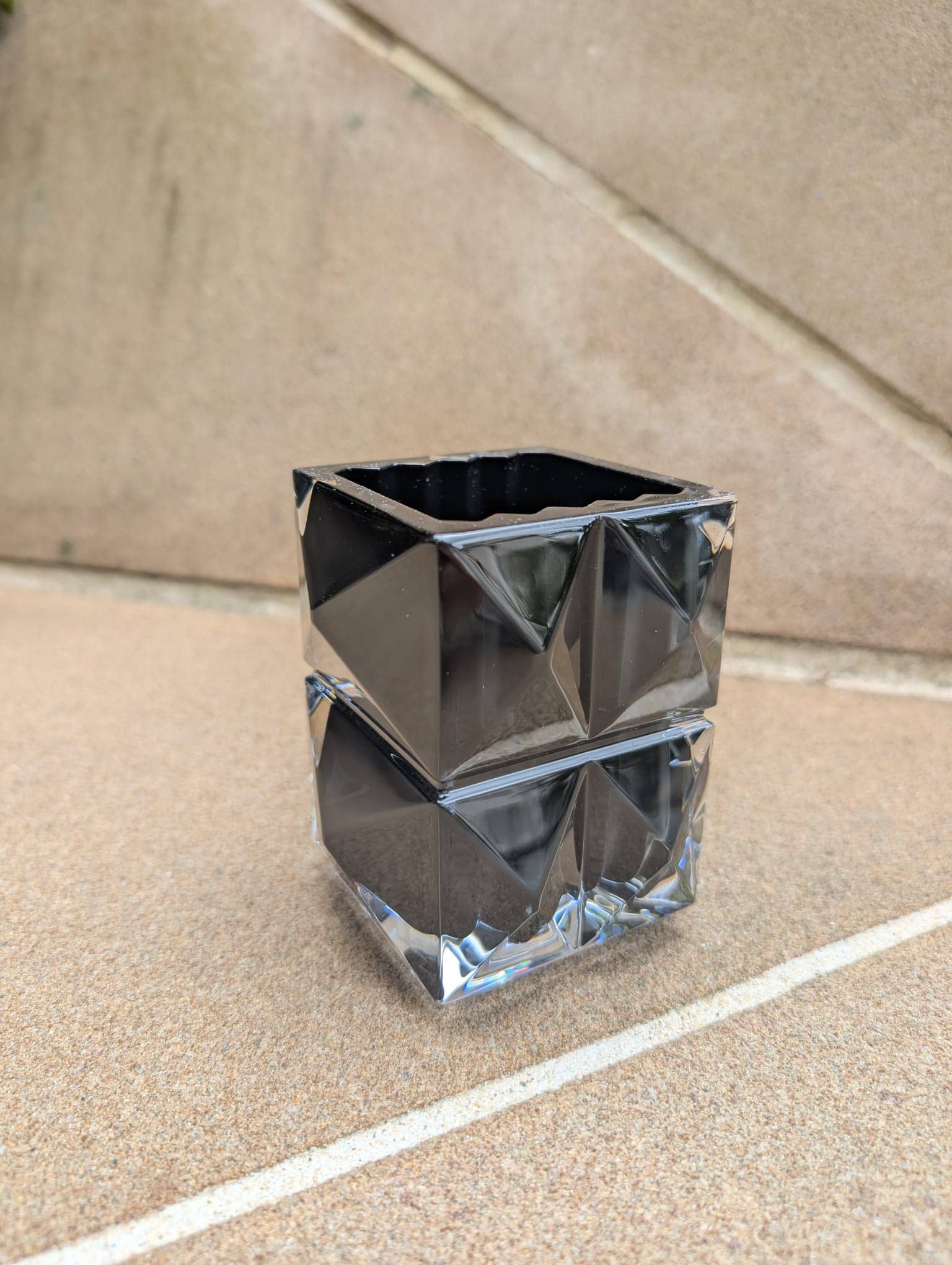 Baccarat Louxor Pencil Holder Black Vase by Baccarat at  FormFluent Sydney, Australia