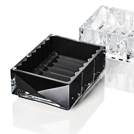 Baccarat Louxor Catch-all Change Tray Black Crystal Organiser by  Baccarat at   FormFluent Sydney, Australia