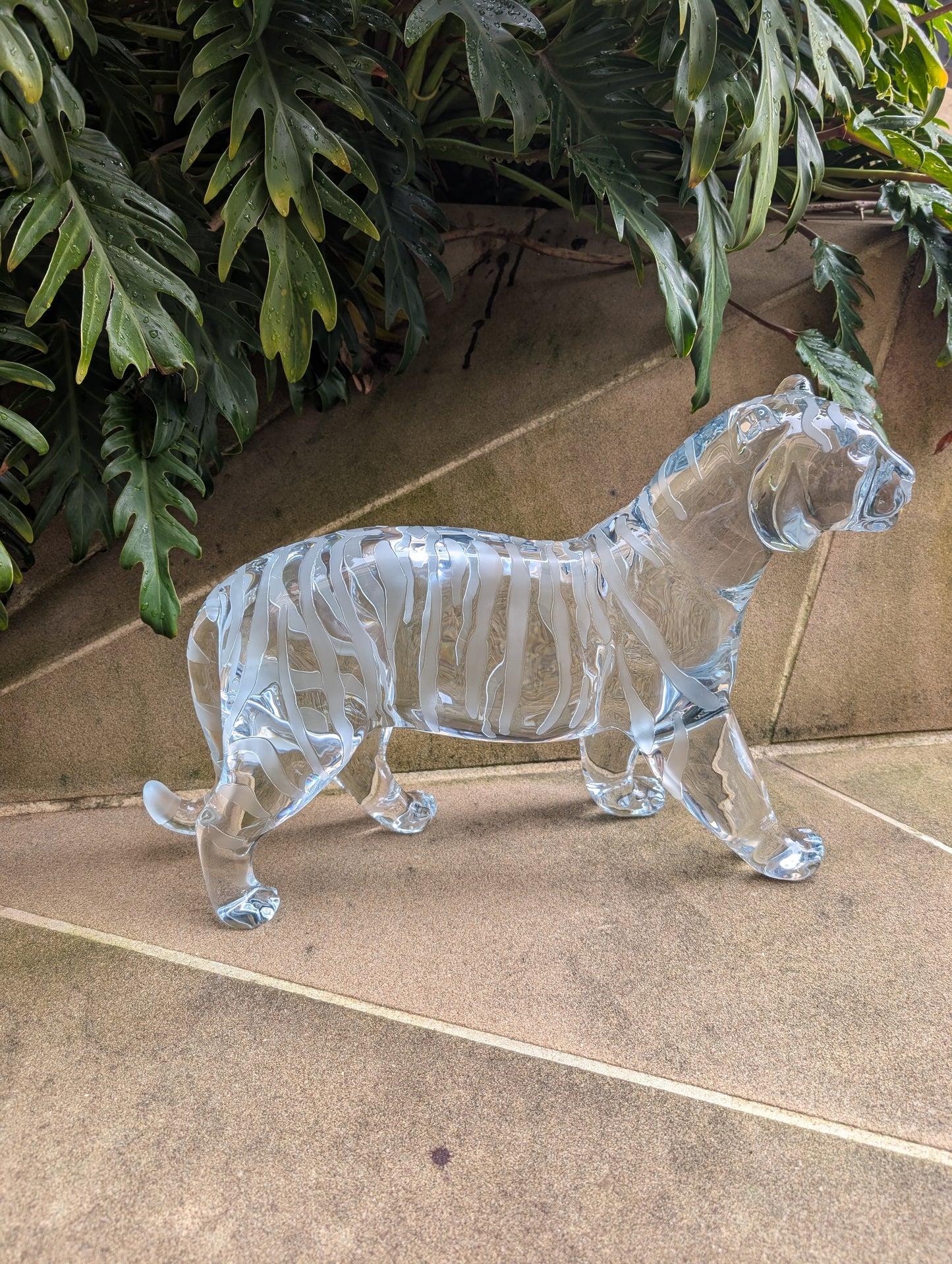 Baccarat Royal Tiger Sculpture Limited Edition