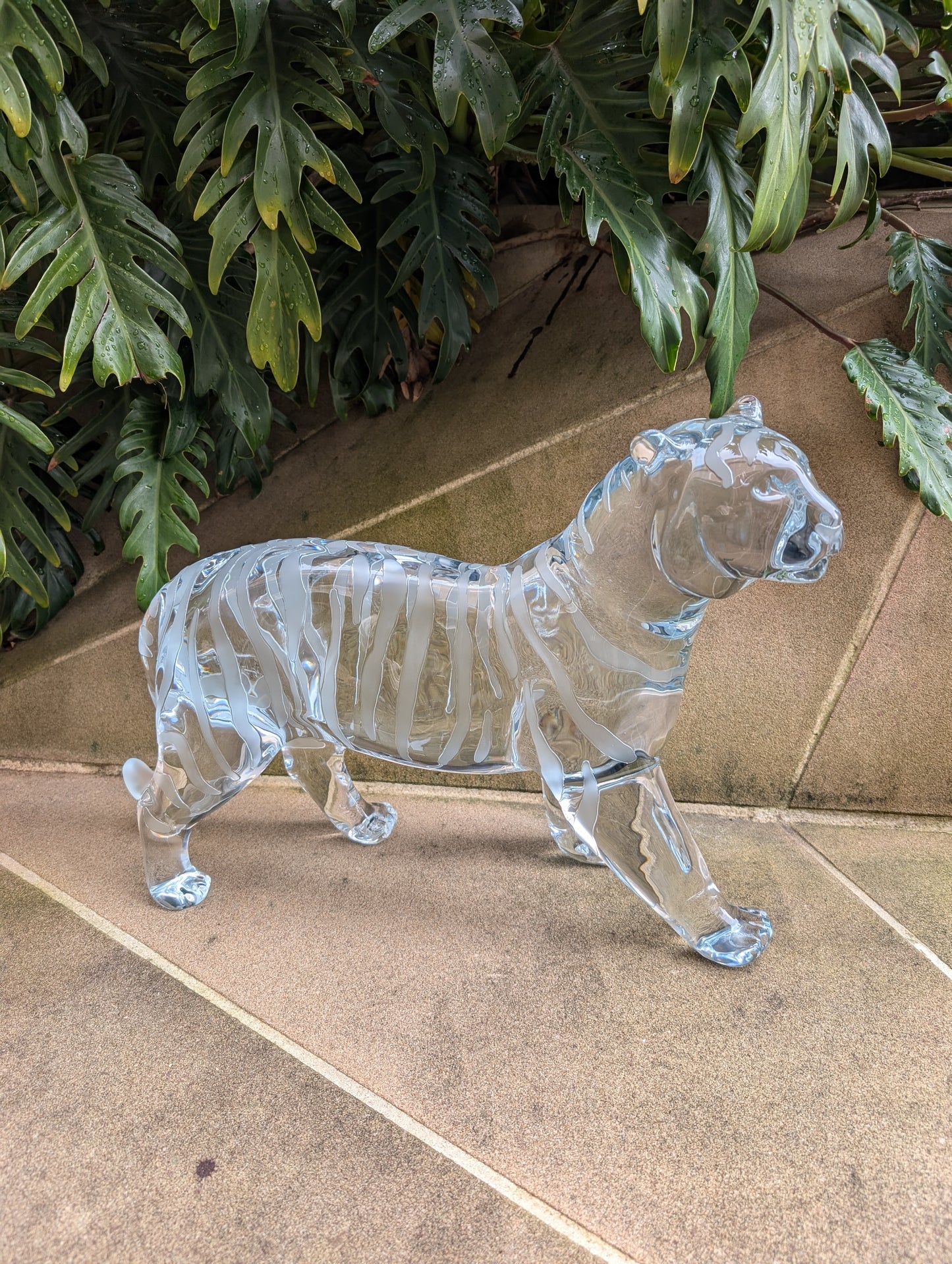 Baccarat Royal Tiger Sculpture Limited Edition