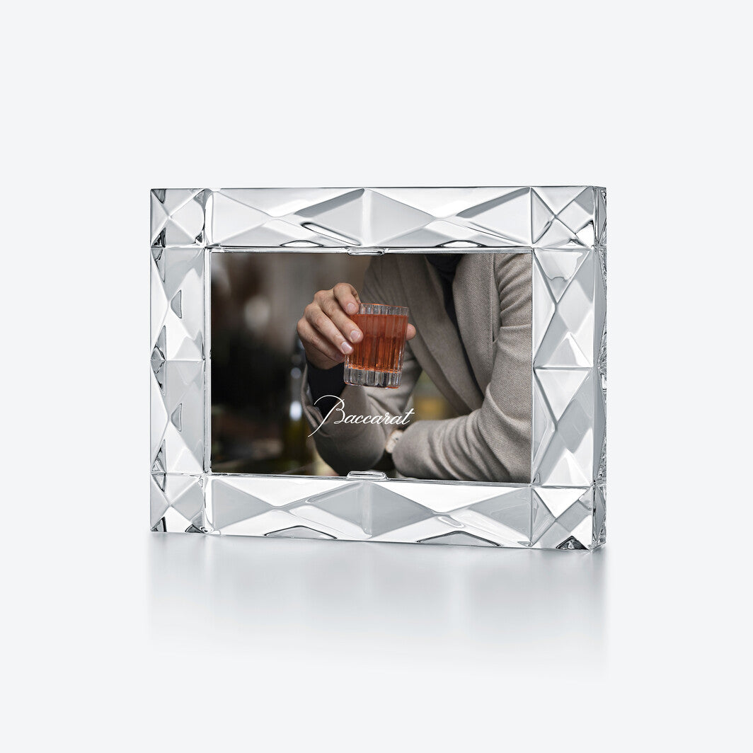 Buy Authentic Baccarat Baccarat Louxor Horizontal Photo Frame  - FormFluent Sydney Australia