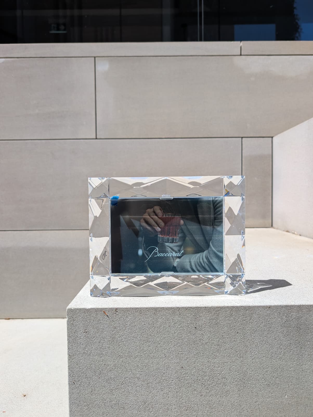  Baccarat Louxor Horizontal Photo Frame  by Baccarat at  FormFluent