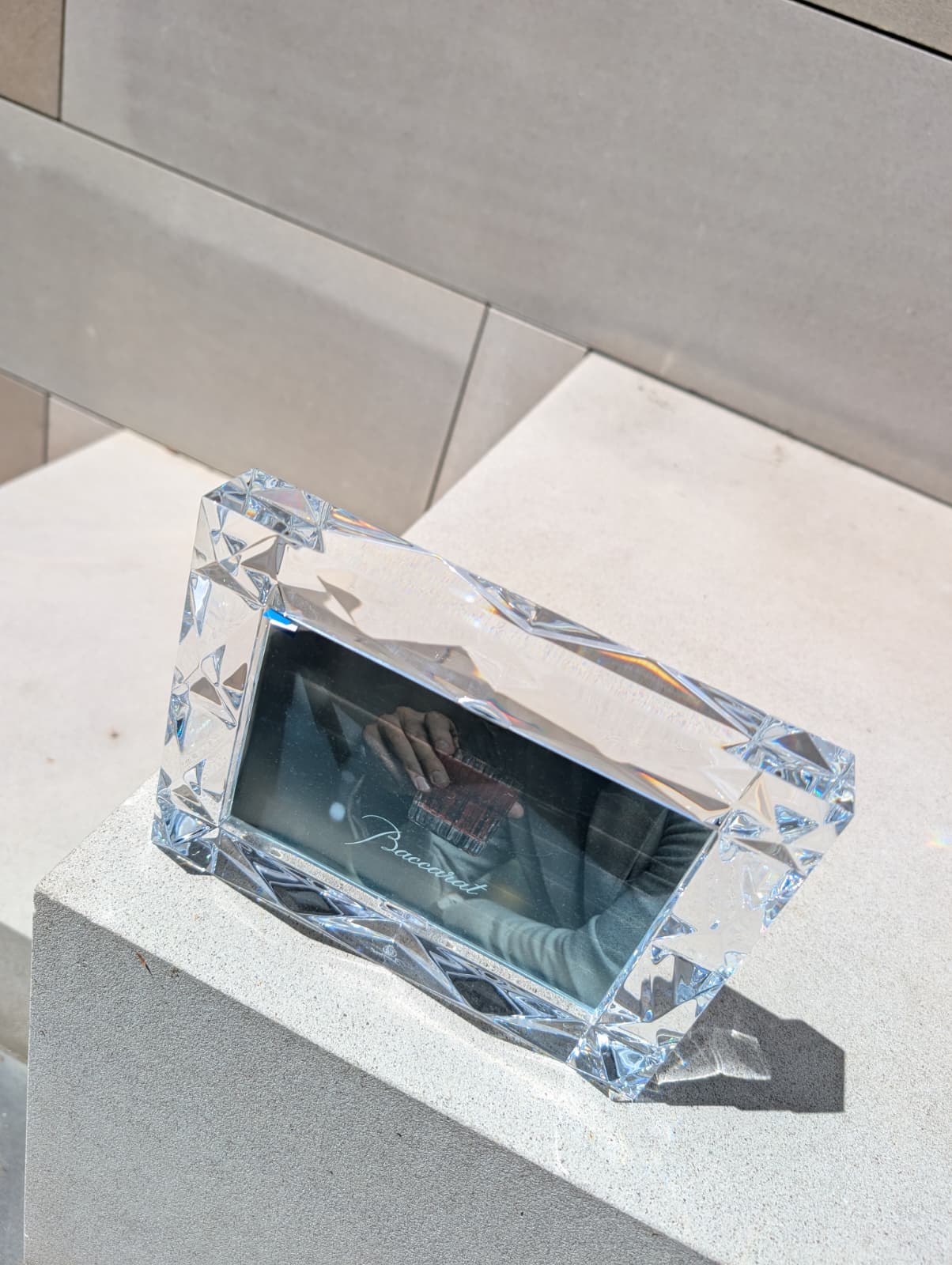  Baccarat Louxor Horizontal Photo Frame  by Baccarat at  FormFluent