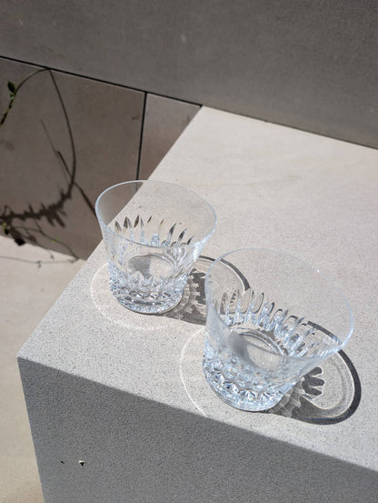 Baccarat Everyday Tiara Tumblers (Set of 2)  by  Baccarat at   FormFluent Sydney, Australia