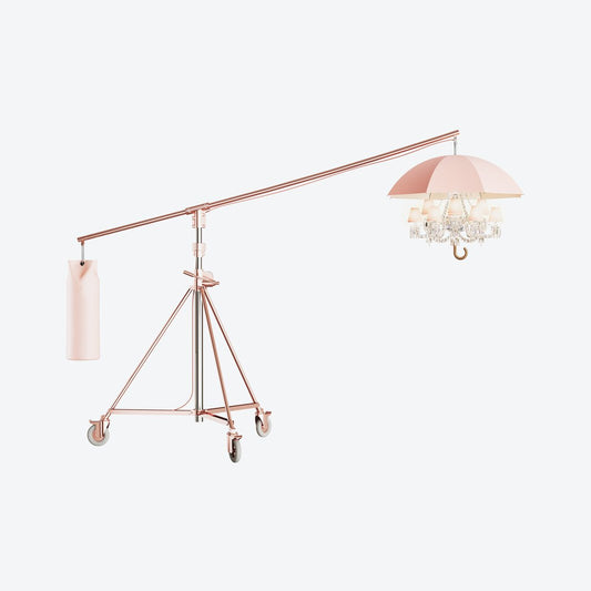 Baccarat Marie-Coquine Blushing Floor Lamp (12L) 12 Lights Limited Edition