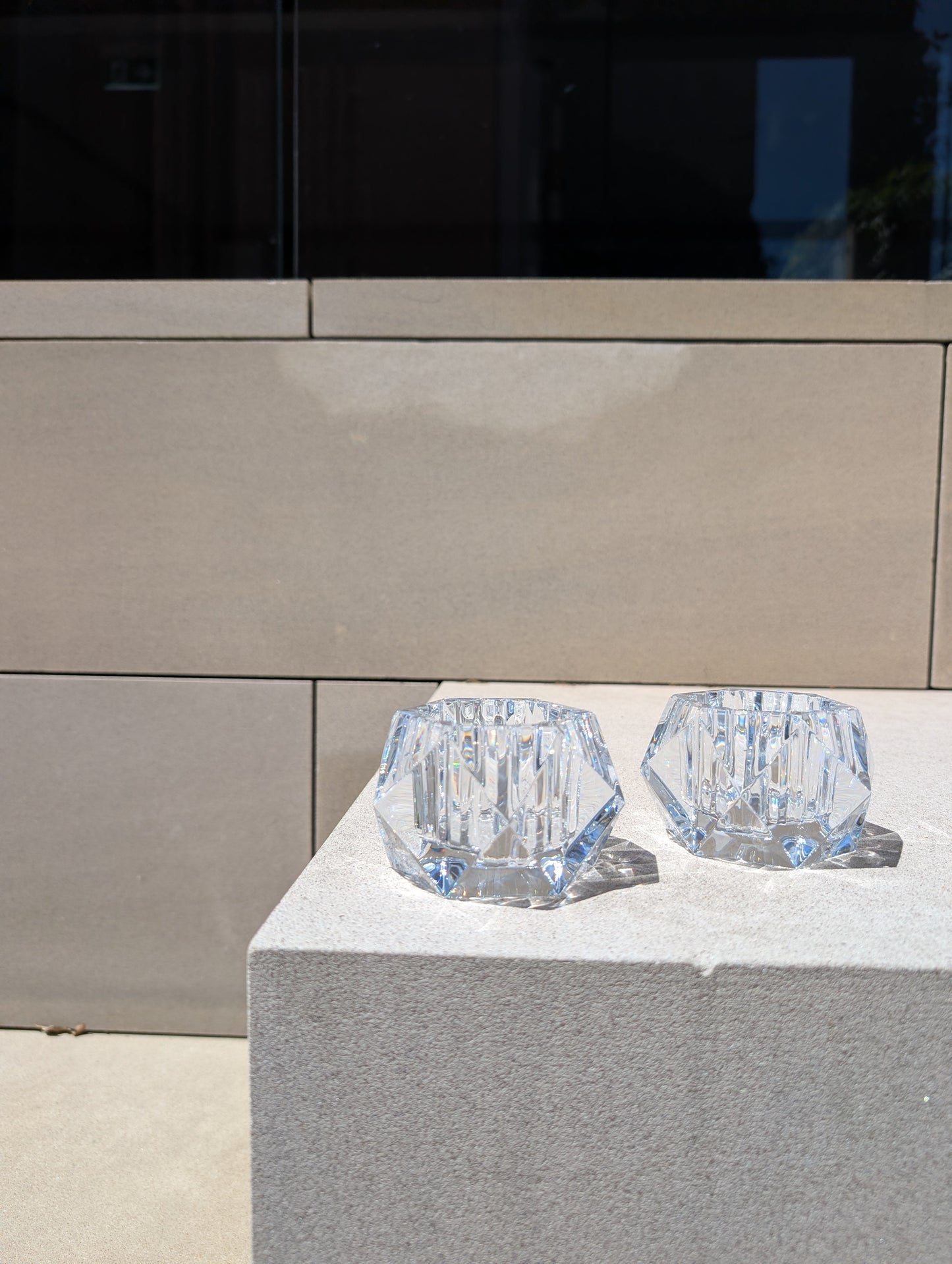 Buy Authentic Baccarat Baccarat Louxor Votives (Set of 2) Votive - FormFluent Sydney Australia