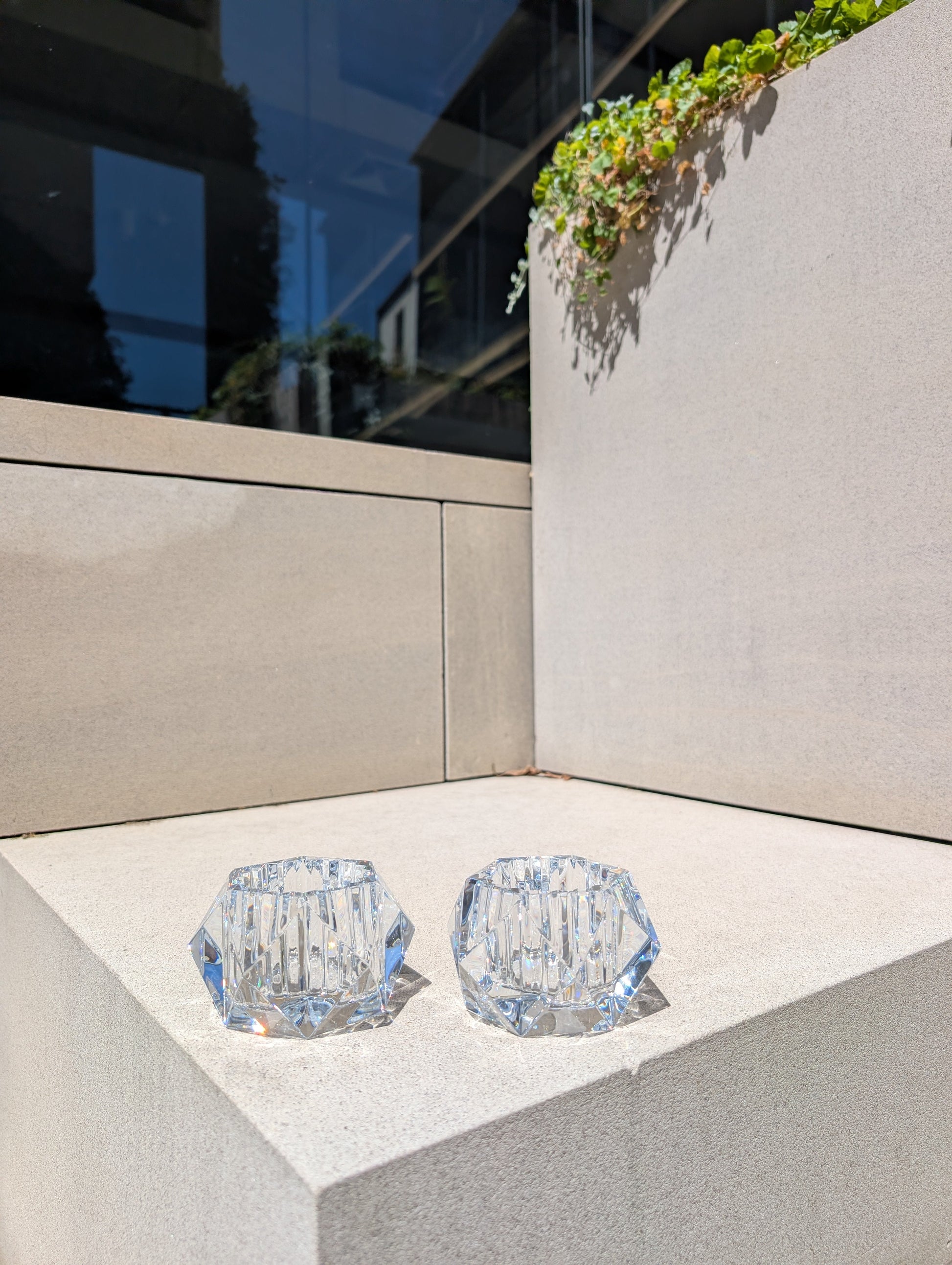 Buy Authentic Baccarat Baccarat Louxor Votives (Set of 2) Votive - FormFluent Sydney Australia