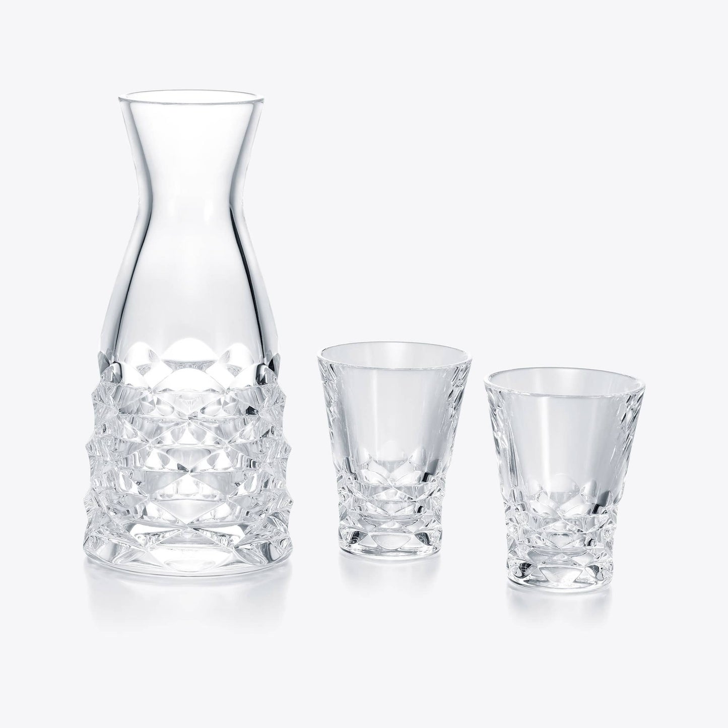 Baccarat Swing Sake Carafe & Glasses Set of 3 Drinkware by  Baccarat at   FormFluent Sydney, Australia