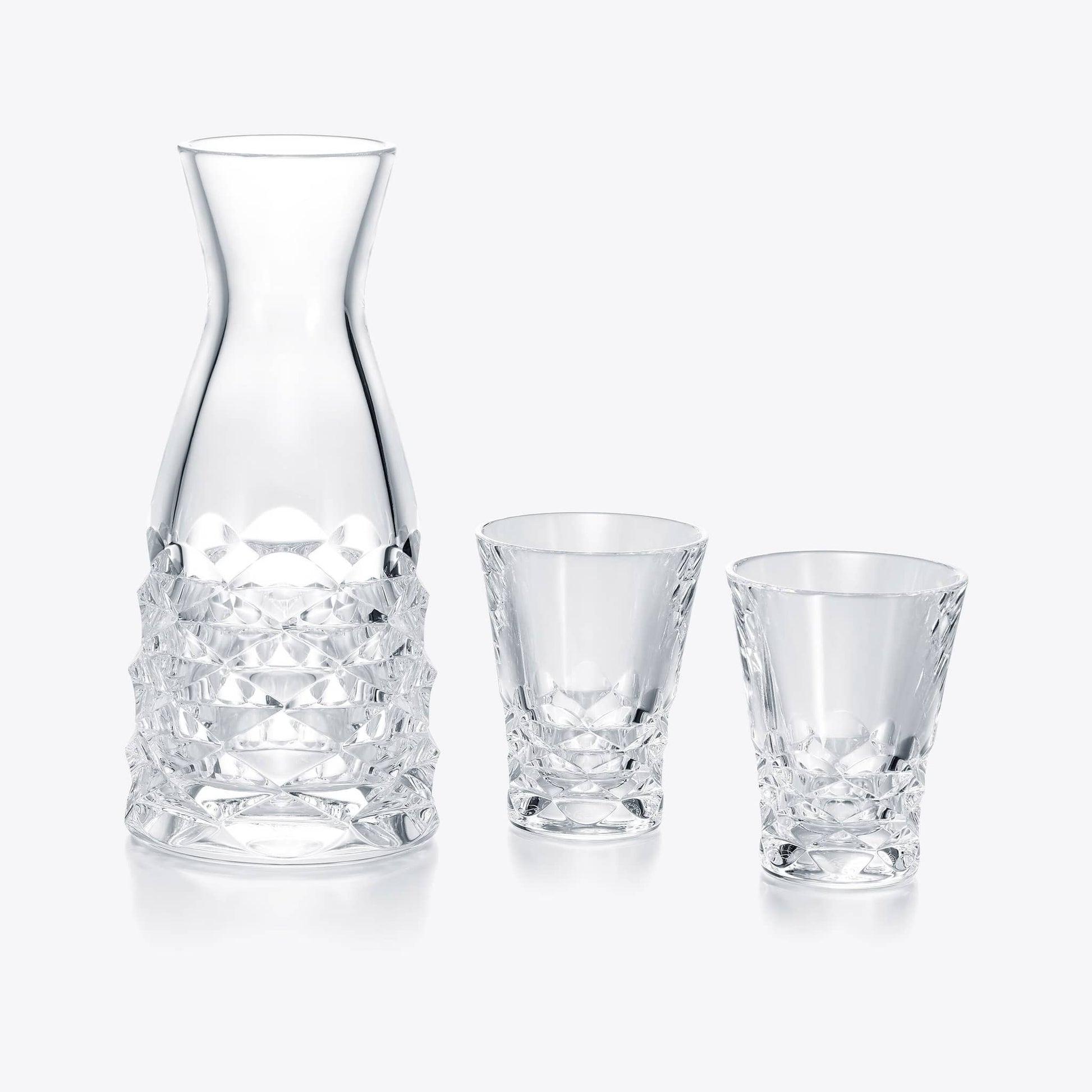 Baccarat Swing Sake Carafe & Glasses Set of 3 Drinkware by  Baccarat at   FormFluent Sydney, Australia